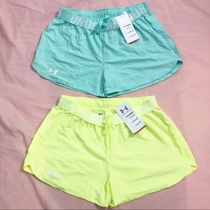 Lot of2 Under Armour Women's Running Shorts Size S